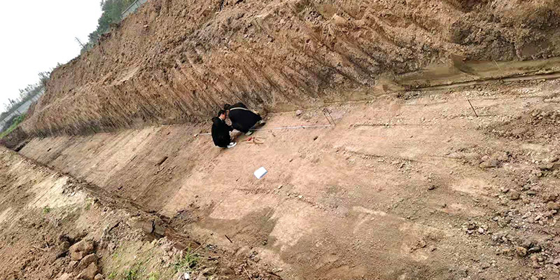 永利yl23455工业园制品堆场龙门吊基础开挖