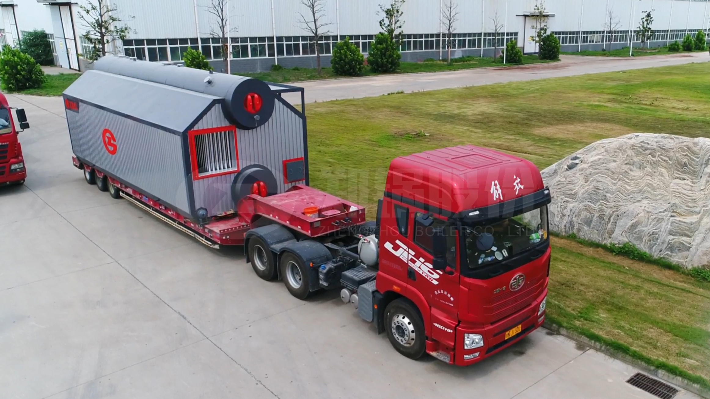 永利yl23455SZL链条炉排锅炉发货