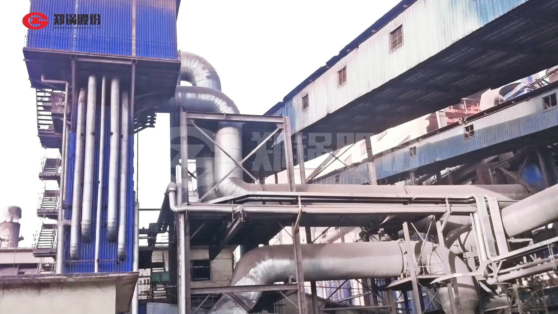 永利yl23455烧结机余热接纳锅炉