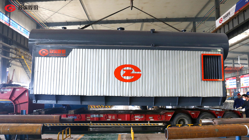 永利yl2345520吨燃气低氮锅炉发往江西