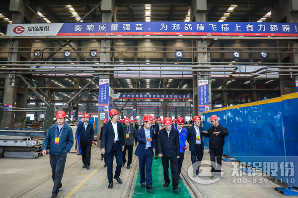 郑州市人大常委会主任白红战带队视察永利yl23455股份